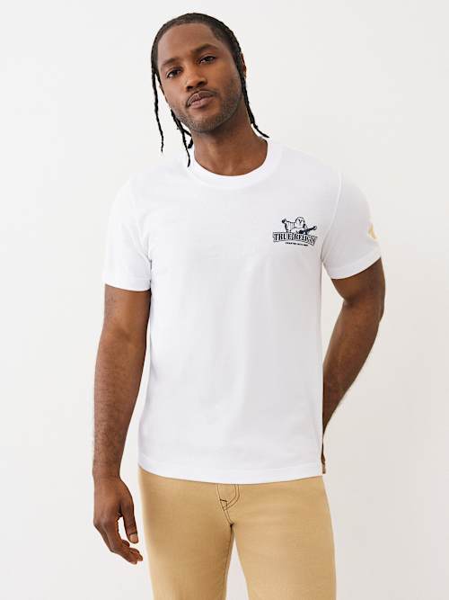 BUDDHA ARCHED LOGO TEE