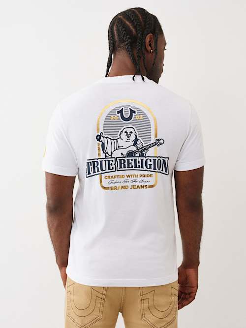 BUDDHA ARCHED LOGO TEE