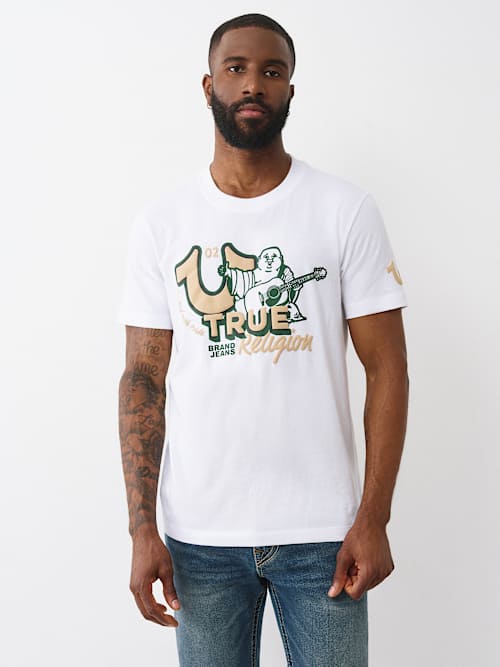 CAMISETA CON BUDDHA Y HERRADURA GRANDE