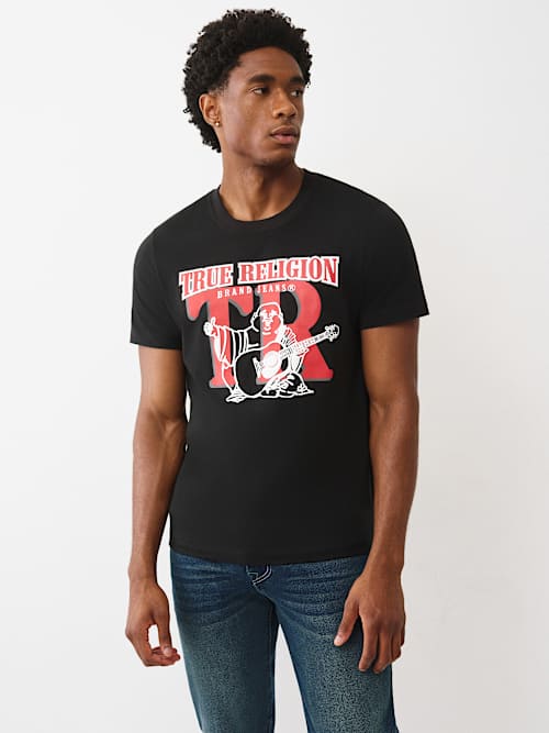 BUDDHA LOGO OVERLAY GRAPHIC TEE