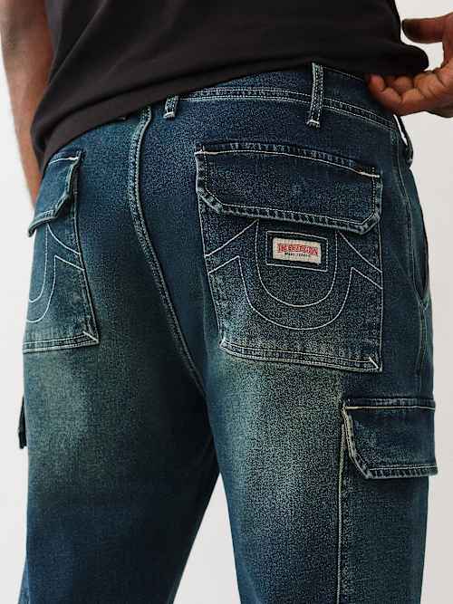 DENIM CARGO PANT
