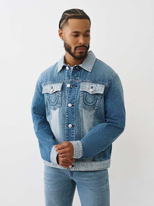 ПЕРЕДЕЛАННАЯ ДЖИНСОВАЯ КУРТКА ДАЛЬНОБОЙЩИКА