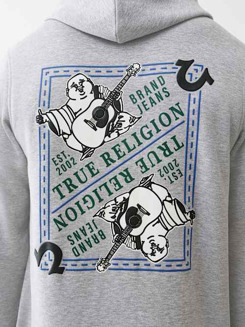 ТОЛСТОВКА С ВЫШИТЫМ ЛОГОТИПОМ И ГРАФИЧЕСКИМ РИСУНКОМ