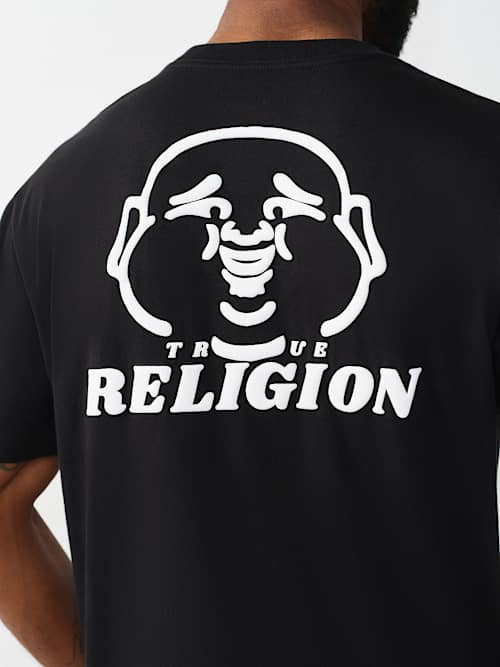 ФУТБОЛКА С ИЗОБРАЖЕНИЕМ СЧАСТЛИВОГО ЛИЦА БУДДЫ