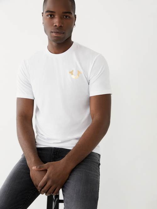 GOLD BUDDHA LOGO TEE