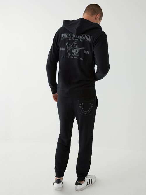 True religion store tracksuit black