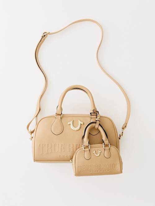 СУМКА С ЛОГОТИПОМ И МИНИ-СУМКОЙ