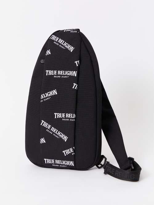 True religion backpack on sale black and white