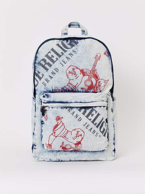 DENIM LOGO BACKPACK