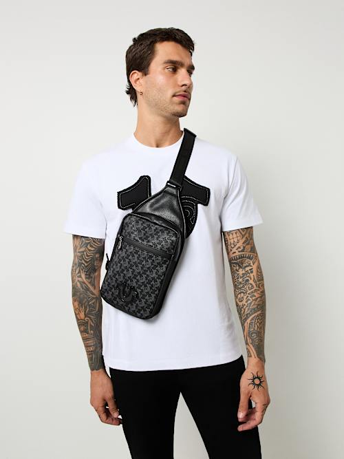 HORSESHOE MONOGRAM SLING