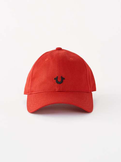 Red true religion store hat