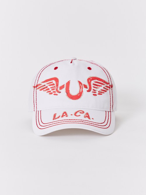 Wing Logo Hat | White | True Religion