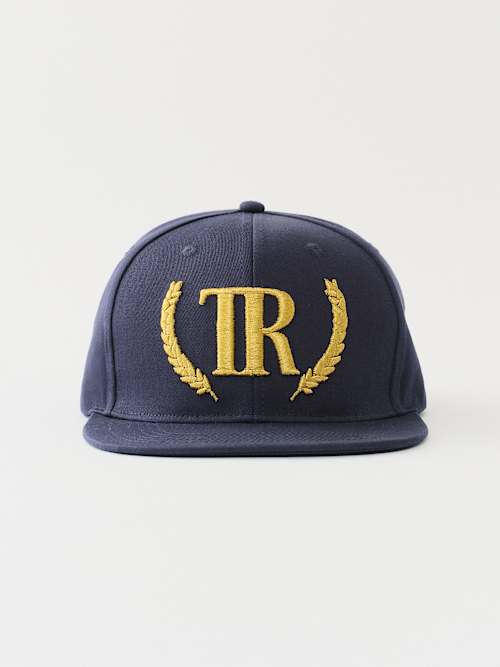 EMBROIDERED LEAF CAP