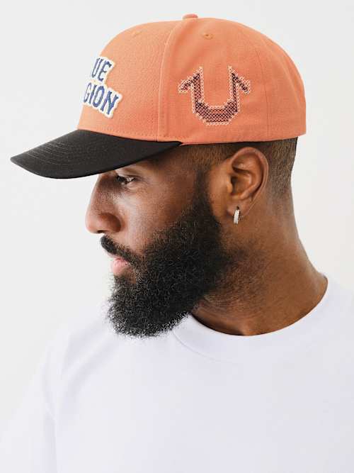 CROSS STITCH WESTERN CAP