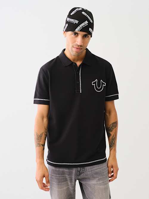ARCHED LOGO BEANIE  