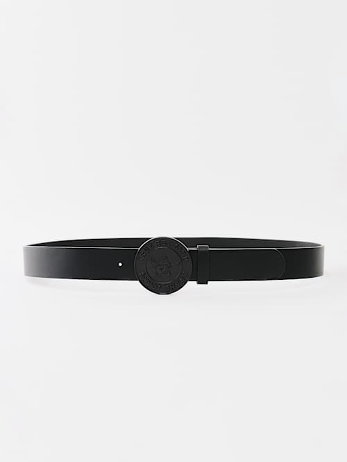 BUDDHA STAMP BUCKLE BELT
