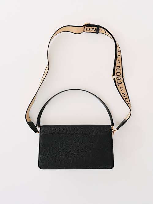 HORSESHOE FLAP SHOULDER BAG