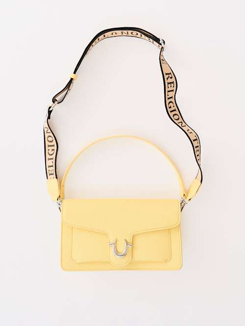 HORSESHOE FLAP SHOULDER BAG