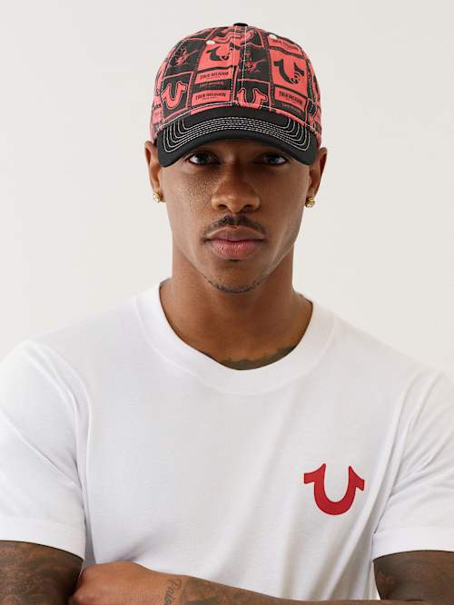 GORRA DE BÉISBOL CON LOGOTIPO EN TODA LA SUPERFICIE