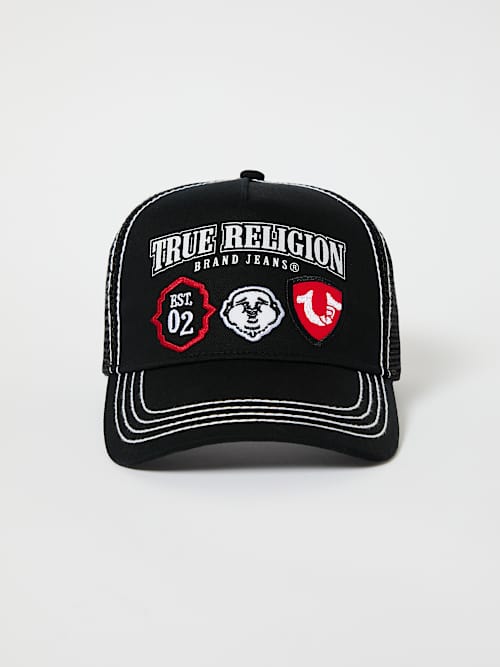 LOGO PATCH TRUCKER HAT