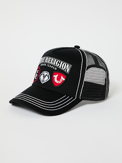 LOGO PATCH TRUCKER HAT