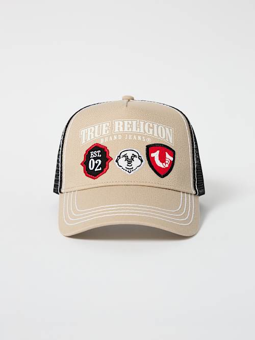 LOGO PATCH TRUCKER HAT