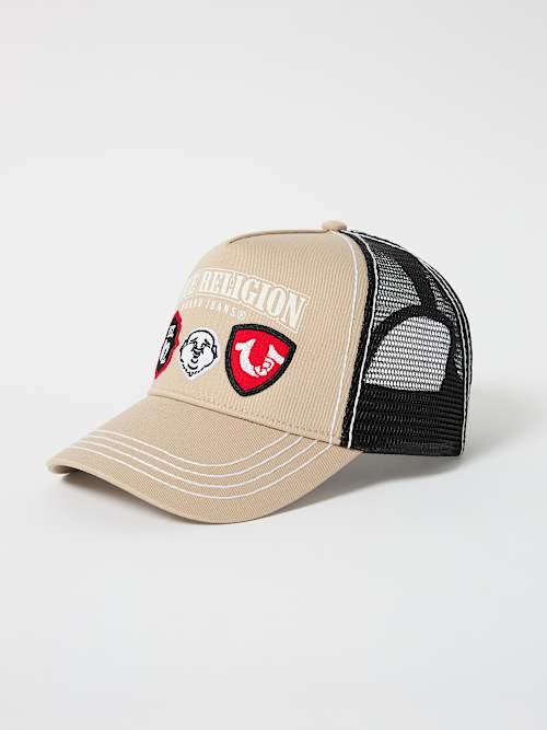LOGO PATCH TRUCKER HAT