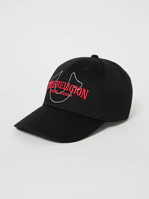EMBROIDERED LOGO BASEBALL HAT