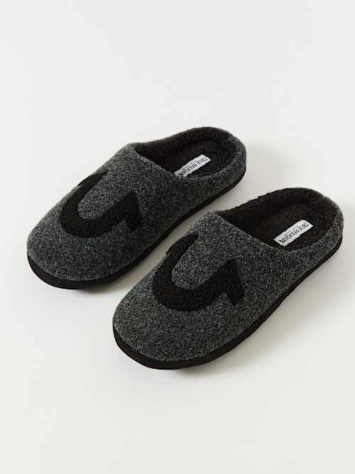 MEN’S SHERPA HORSESHOE SLIPPER