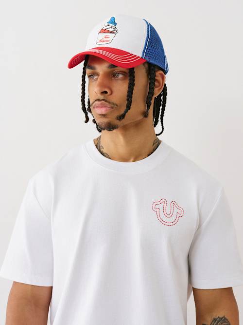 GORRA DE CAMIONERO CON HELADO