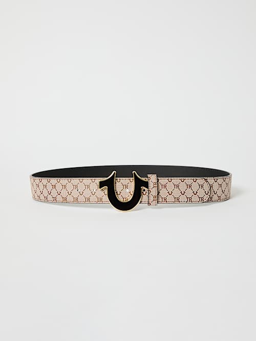MONOGRAM LOGO BELT