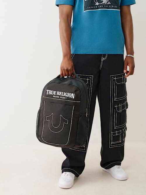 TRUE RELIGION HORSESHOE BACKPACK