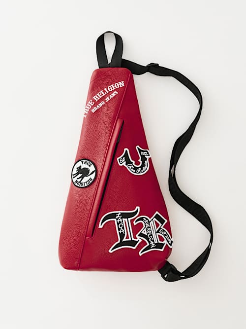 СУМКА-СЛИНГ С НАШИВКОЙ С ЛОГОТИПОМ