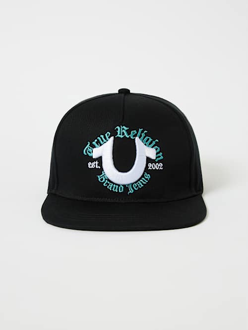 OLD ENGLISH LOGO HORSESHOE SNAPBACK