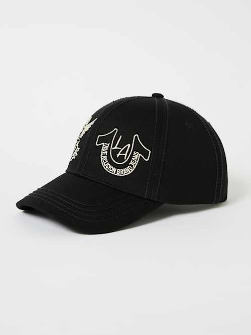 EMBROIDERED CUPID GRAPHIC BASEBALL HAT