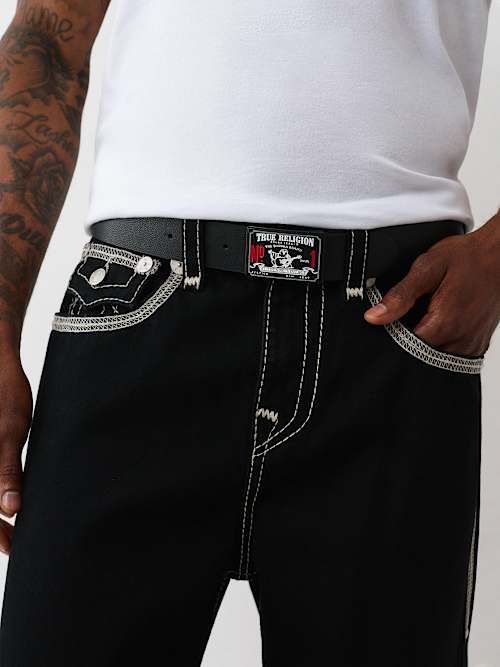 Унисекс ремень True Religion Heritage, черный