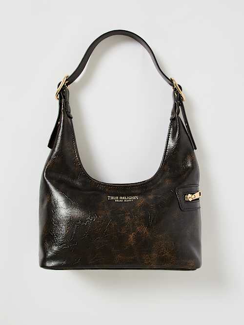 DISTRESSED SHOULDER BAG