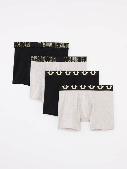 Men’s Underwear Boxer Briefs (4 Pack)