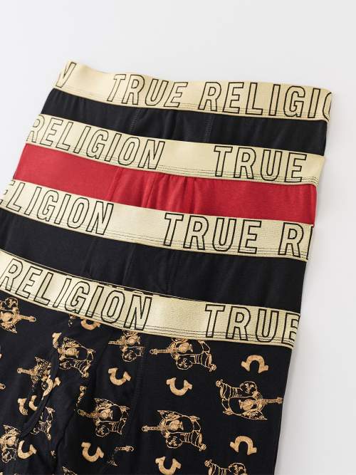 True Religion Mens Boxer Briefs Compression Underwear for Men Pack, 6-Pack,  Black/Gold, Small : : Clothing, Shoes & Accessories