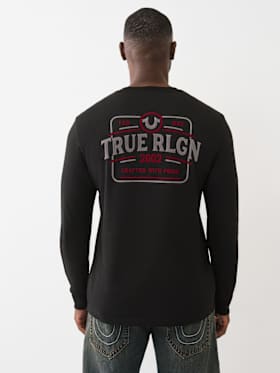 TRUE LOGO LONG SLEEVE TEE