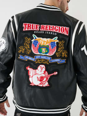 TR X JEFF HAMILTON VARSITY JACKET