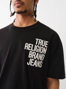 CHAIN EMBROIDERED TEE