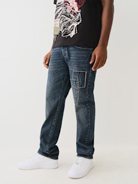 RICKY SASHIKO FLAP STRAIGHT JEAN