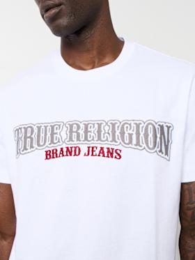 EMBROIDERED TRUE RELIGION TEE