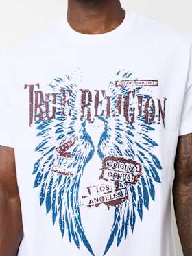 STUDDED TRUE WING TEE