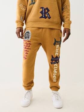 LOGO PATCH EMBROIDERY JOGGER