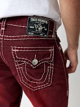 RICKY SUPER T MICRO CORDUROY STRAIGHT PANT