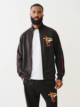 EMBROIDERED GOLDEN STATE TRACK JACKET
