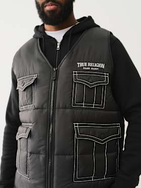 UTILITY BIG T PUFFER VEST