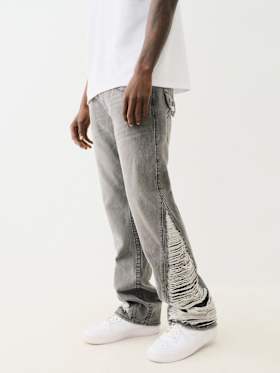 BILLY DESTROYED SLIT BOOTCUT JEAN
